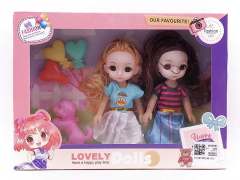 6inch Empty Body Doll Set(2in1) toys