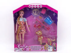 11.5inch Solid Body Doll Set toys