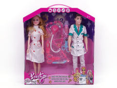 11.5inch Solid Body Doll Set(2in1) toys