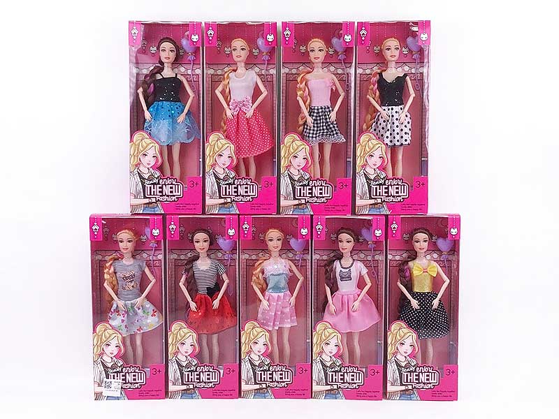 11.5inch Solid Body Doll Set(9S) toys