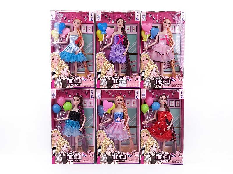 11.5inch Solid Body Doll Set(6S) toys
