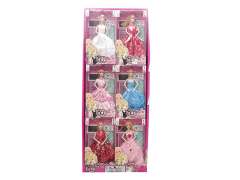 11.5inch Solid Body Doll Set(6in1) toys