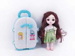 6inch Solid Body Doll Set toys