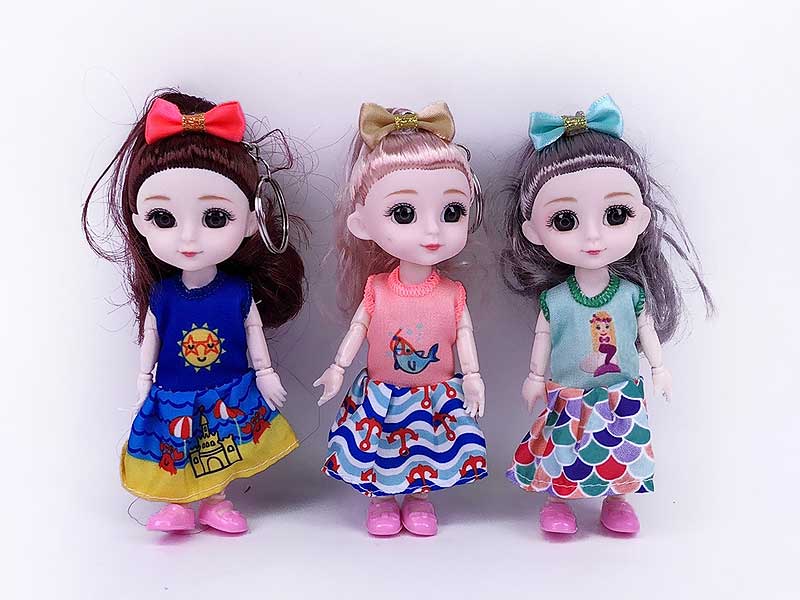 4inch Solid Body Doll(3in1) toys