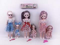 12inch Solid Body Doll Set