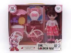 6inch Solid Body Doll Set(2C) toys