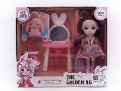 6inch Solid Body Doll Set(2S) toys