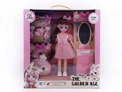 12inch Solid Body Doll Set(2S) toys