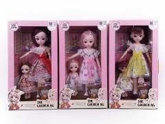 12inch Solid Body Doll Set toys