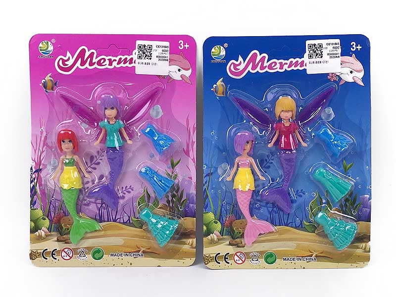 Solid Body Mermaid Set(2in1) toys