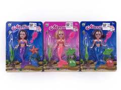 Solid Body Mermaid Set(2S4C) toys