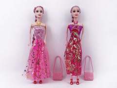 11inch Solid Body Doll Set(2S) toys