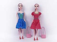 11inch Solid Body Doll Set(2S) toys