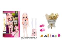 10inch Solid Body Doll Set toys