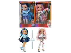 10inch Solid Body Doll Set(2S) toys