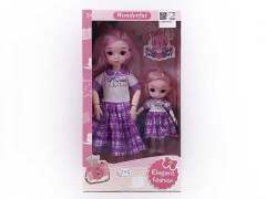 12inch Solid Body Doll Set toys