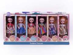 9inch Solid Body Doll(6in1) toys