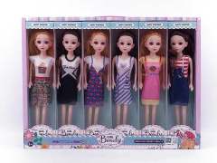 11inch Solid Body Doll(12in1) toys