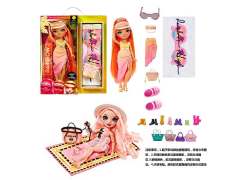 10inch Solid Body Doll Set toys