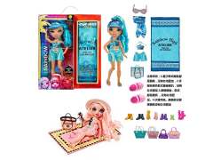 10inch Solid Body Doll Set toys