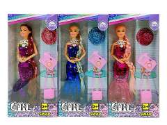 11.5inch Solid Body Doll Set(3S) toys