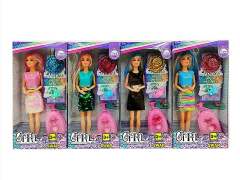 11.5inch Solid Body Doll Set(4S) toys