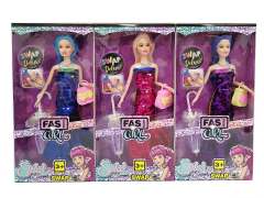 11.5inch Solid Body Doll Set(3S) toys