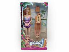 11inch Solid Body Doll Set toys