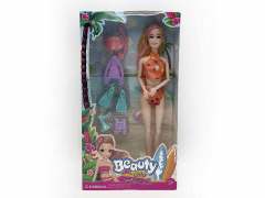 11inch Solid Body Doll Set toys