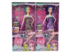 11.5inch Solid Body Doll Set(2S) toys