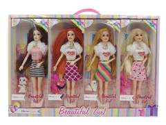 11.5inch Solid Body Doll Set(4in1) toys