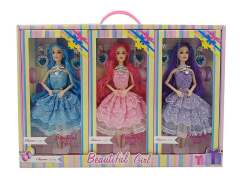 11.5inch Solid Body Doll Set(3in1) toys