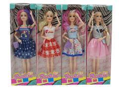 11.5inch Solid Body Doll Set(4S) toys