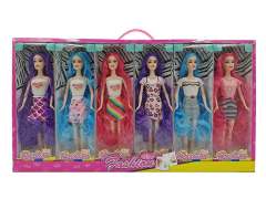 11.5inch Solid Body Doll Set(12in1) toys