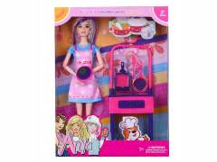 11.5inch Solid Body Doll Set toys