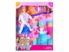 11.5inch Solid Body Doll Set toys