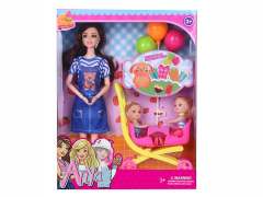 11.5inch Solid Body Doll Set toys