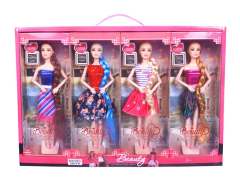 11.5inch Solid Body Doll Set(4in1) toys