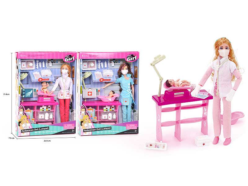 Nurse Doll Set(2S) toys