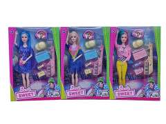 11.5inch Solid Body Doll Set(3S) toys