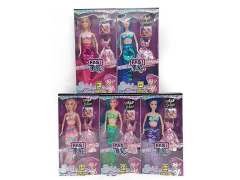 11.5inch Solid Body Doll Set(5S) toys