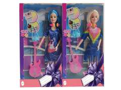 11.5inch Solid Body Doll Set(2S) toys