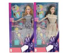 11.5inch Solid Body Doll Set(2S) toys