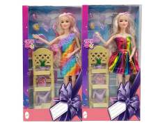 11.5inch Solid Body Doll Set(2S) toys