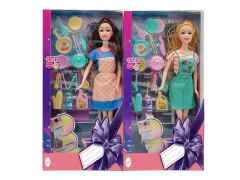 11.5inch Solid Body Doll Set(2S) toys