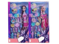 11.5inch Solid Body Doll Set(2S) toys