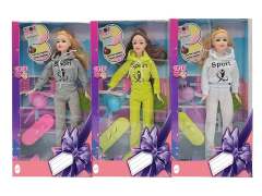 11.5inch Solid Body Doll Set(3S) toys