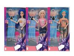 11.5inch Solid Body Doll Set(3S) toys