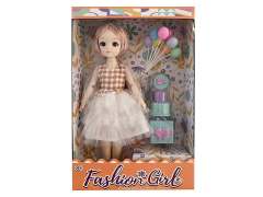 12inch Solid Body Doll Set toys