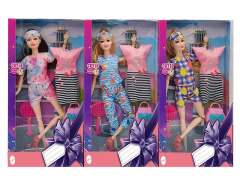 11.5inch Solid Body Doll Set(3S) toys